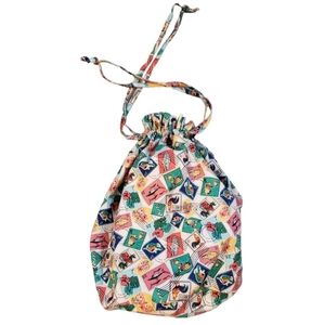 Vera Bradley Cuban Stamp Ditty Bag